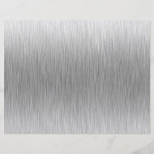 Brushed Aluminium Stainless Steel Textured Flyer Design
