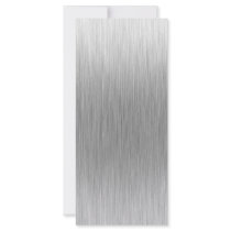 Brushed Aluminium Stainless Steel Textured