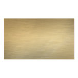 Brushed Gold Business Cards