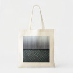 Brushed Metal Diamond Plate Template Bag