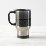 Brushed Metal Diamond Plate Template Coffee Mug
