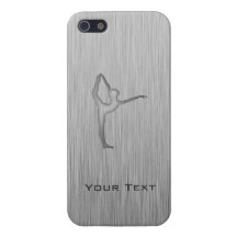 Brushed Metal-look Ballet iPhone 5 Case