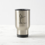 Brushed Metal-look Ballet Mugs