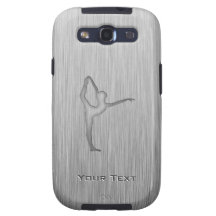 Brushed Metal-look Ballet Samsung Galaxy SIII Case
