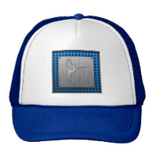 Brushed Metal-look Ballet Trucker Hat