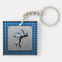 Brushed metal look Bodybuilder