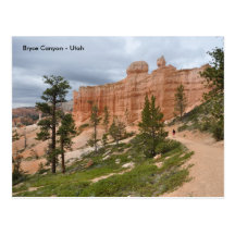 Bryce Canyon National Park Trail - Utah Post Cards