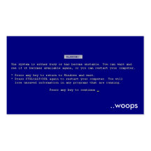 bsod Business Card