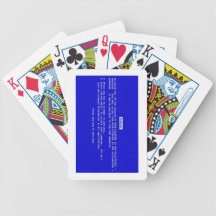 BSOD Playing Cards