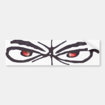 BTT Eyes Bumper Stickers