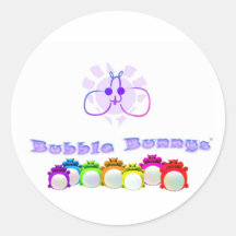 Bubble Bunnys Stickers