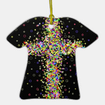 Bubble Cross. Ornament