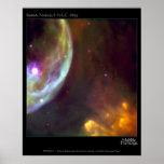Bubble Nebula - NGC 7635 Hubble Telescope Print