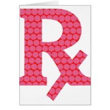 Bubblegum Rx Greeting Cards