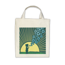 Bubbles Organic Tote bag
