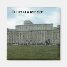 Bucharest Refrigerator Magnet