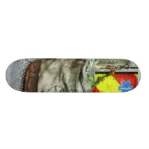 Bucket on Fire Truck Skateboard
