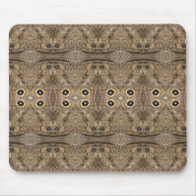 Buckeye Butterfly Kaleidoscope Mousepad