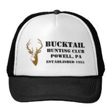 Bucktail Hunting Club Hat \ Printed