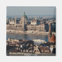 Budapest, Hungary Refrigerator Magnets