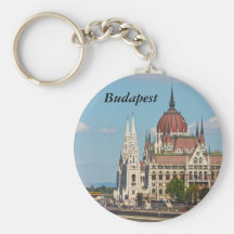 Budapest, the building of the Parliament, Budapest Key Chain