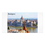 Budapest, the building of the Parliament, Budapest Photo Card Template