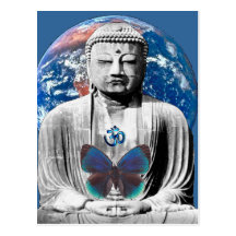 Buddha Awaits Postcard