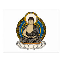 Buddha Dhyana Mudra Post Cards