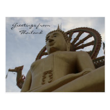 buddha greetings postcard