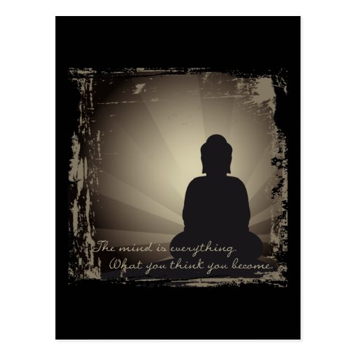 Buddha Mind Is Everything Post Cards