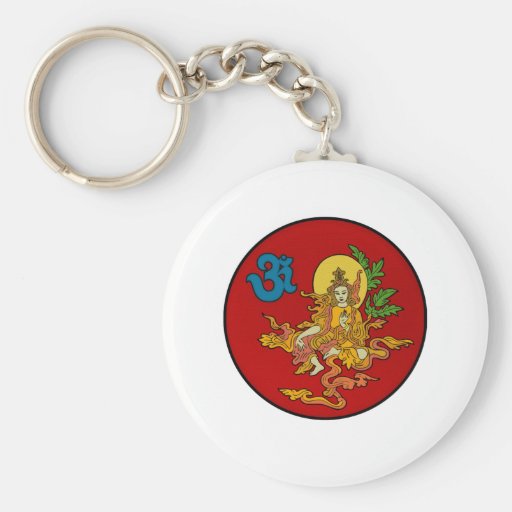 Buddha & OM Keychain