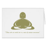 Buddha Says Greeting Cards