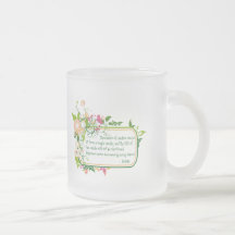 Buddha Single Candle Quote Mug