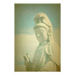 Buddha Statue Antiqued Photo Art