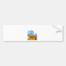 Buddha statue bumper sticker