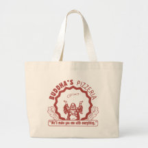 Buddha's Pizzeria Tote Bag