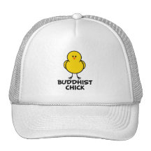 Buddhist Chick Trucker Hat