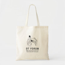 Budget Tote - DT Forum Logo Tote Bags