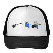Budgie Rocks Math Hats