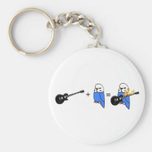 Budgie Rocks Math Key Chains