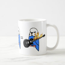 Budgie Rocks Math Mug