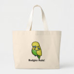Budgies Rule! Canvas Bag