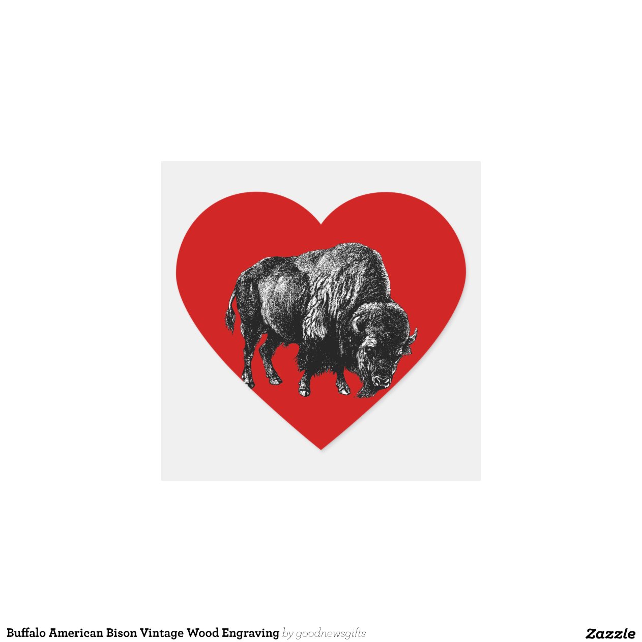 buffalo american bison vintage wood engraving sticker zazzle buffalo american bison vintage wood engraving sticker zazzle