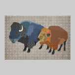 Buffalo Bill & Buffy Art Canvas canvas prints