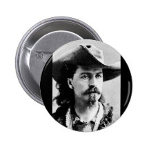 Buffalo Bill Cody Western Scout Wild West Showman Button