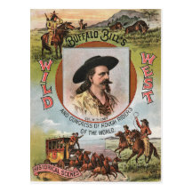 Buffalo Bills Wild West Show 1893 Vintage Ad Post Card