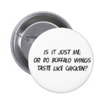 Buffalo WIngs Pinback Buttons
