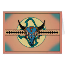 BuffaloSkull Card