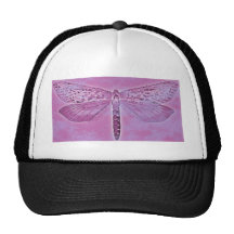 Bug Collection - Purple Dragonfly Trucker Hats
