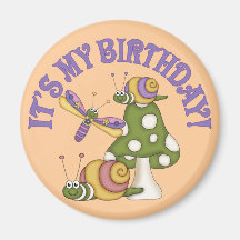 Buggylicious Birthday Magnet